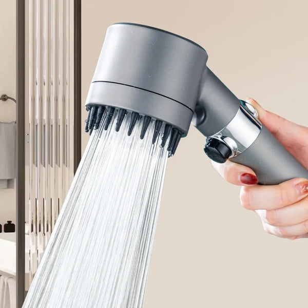 Cabeça de chuveiro de alta pressão com 3 modos, filtro portátil, torneira de banho